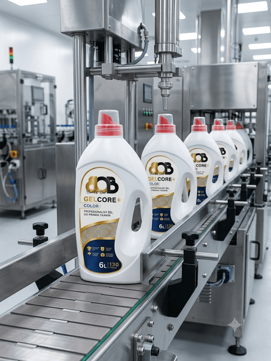 Nowoczesna linia produkcyjna BOB Premium Chemicals